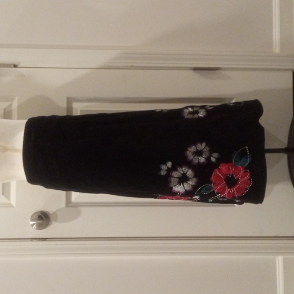 NWOT Rare Vintage Monsoon London Floral Embroidered  Skirt - Picture 5 of 17